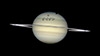 土星の環と衛星